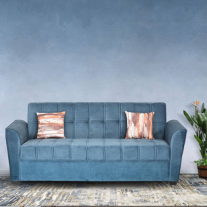 Modern 3-Seater Sofa, Hybrid Sofa in a Box
