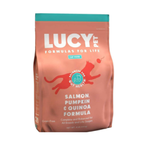 Lucy Pet Products Chicken, Brown Rice & Pumpkin, LID Cat Food 10lb