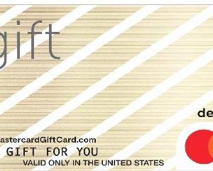 Prepaid Mastercard (Non-Reloadable) Standard Gift Card